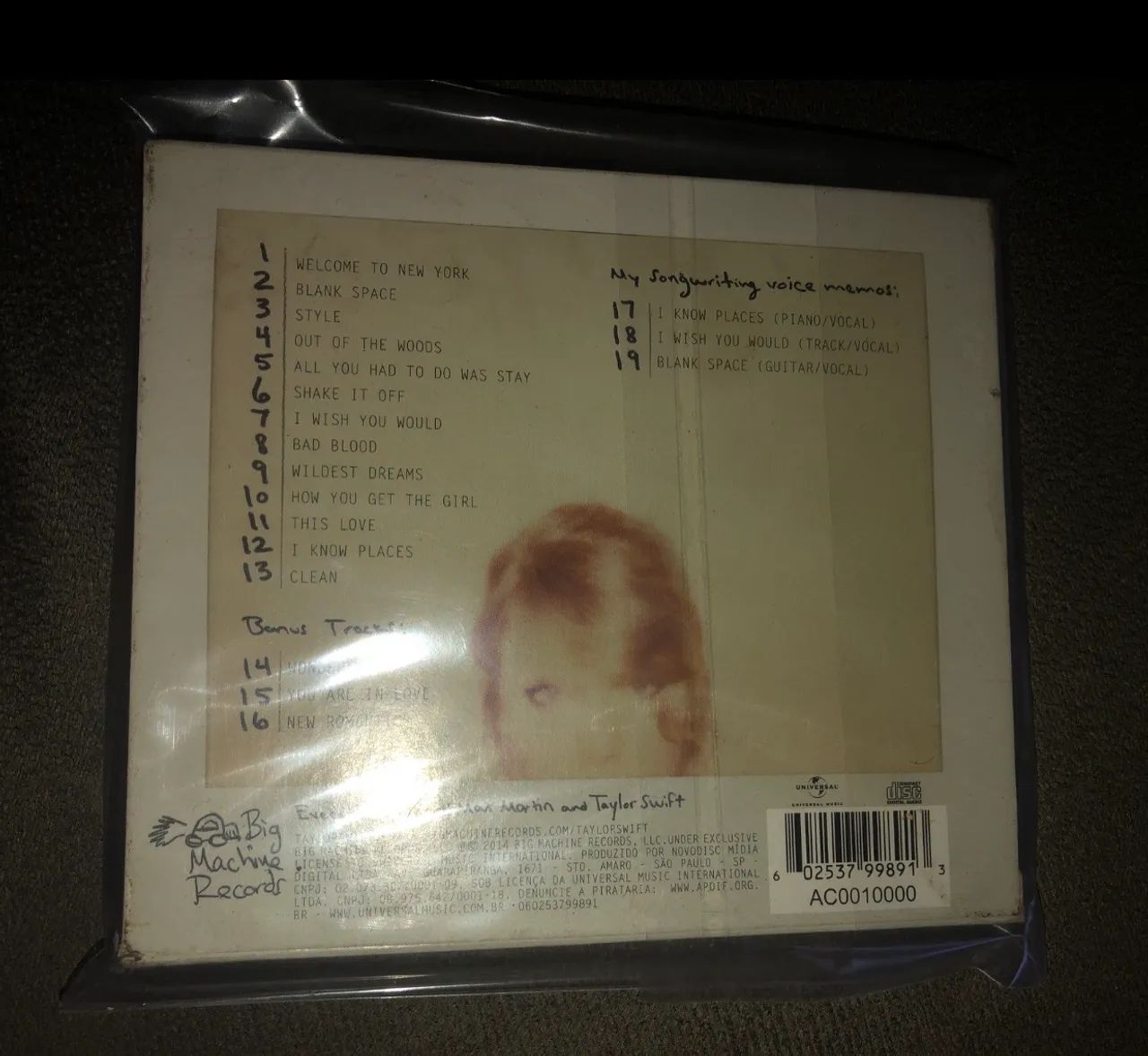 Taylor Swift 1989 versão deluxe original  - Foto 2