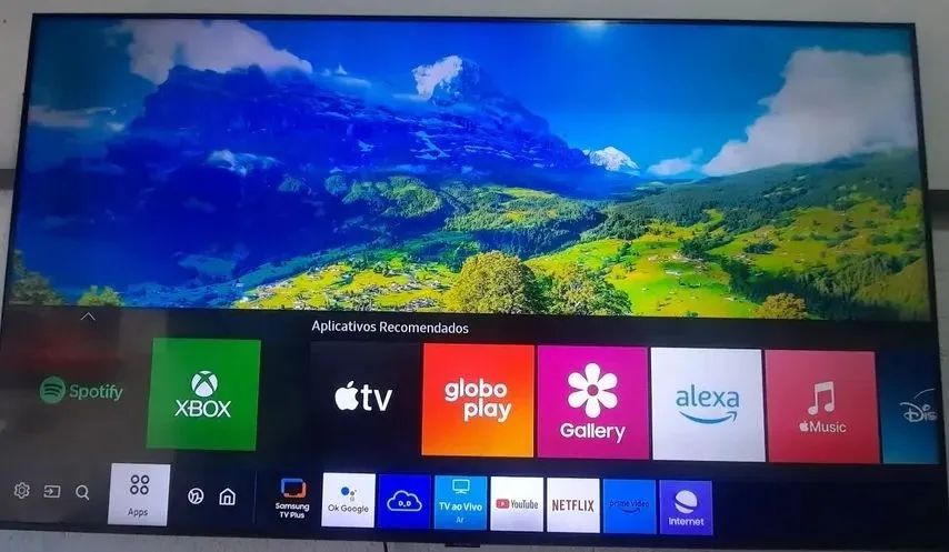 Tv smart Samsung Crystal 58 polegadas 4k tizen ultra