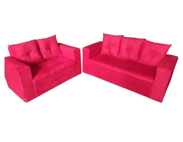 JOGO DE SOFA DE 2 E 3 LUGARES 