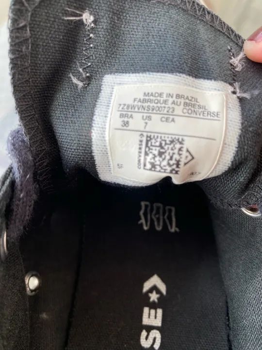 Tênis Converse All Star Chuck Taylor Original Seminovo - Foto 5