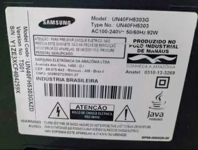 Smart TV Samsung 40 Polegadas UN40FH5303 - Foto 2