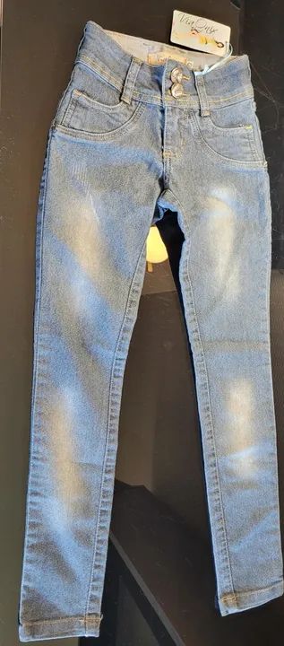 Calça jeans nova menina 