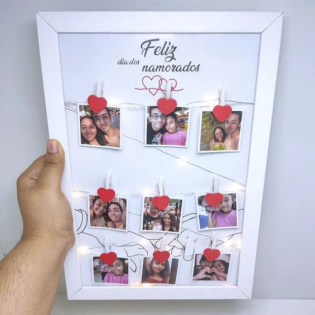 Porta-Retrato De luz Personalizado  - Foto 2