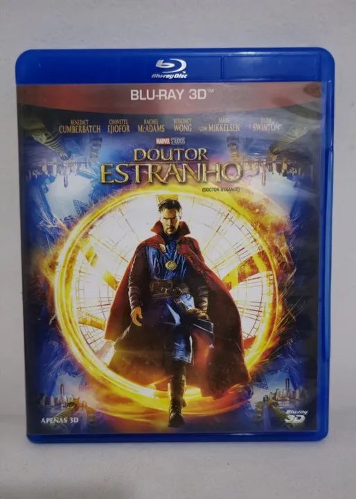 Blu-ray Doutor Estranho 3D (Doctor Strange)