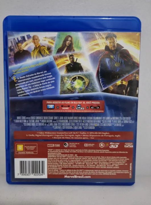 Blu-ray Doutor Estranho 3D (Doctor Strange) - Foto 2