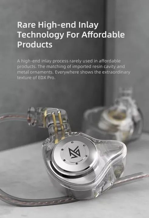 Fone Kz Edx Pro - Foto 3