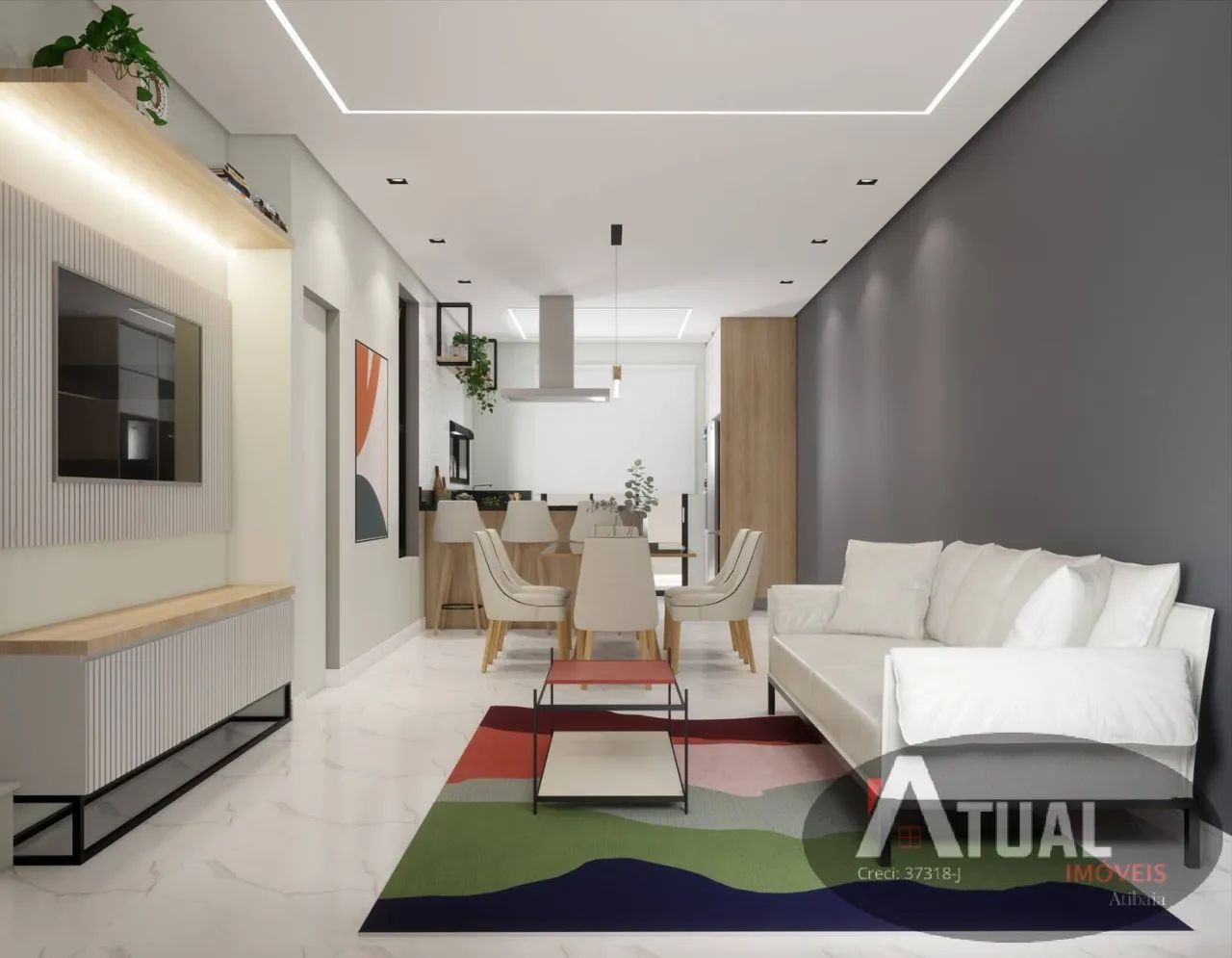 VENDE-SE TERRENO COM PROJETO APROVADO PARA 2 SOBRADOS EM ATIBAIA . - Foto 15