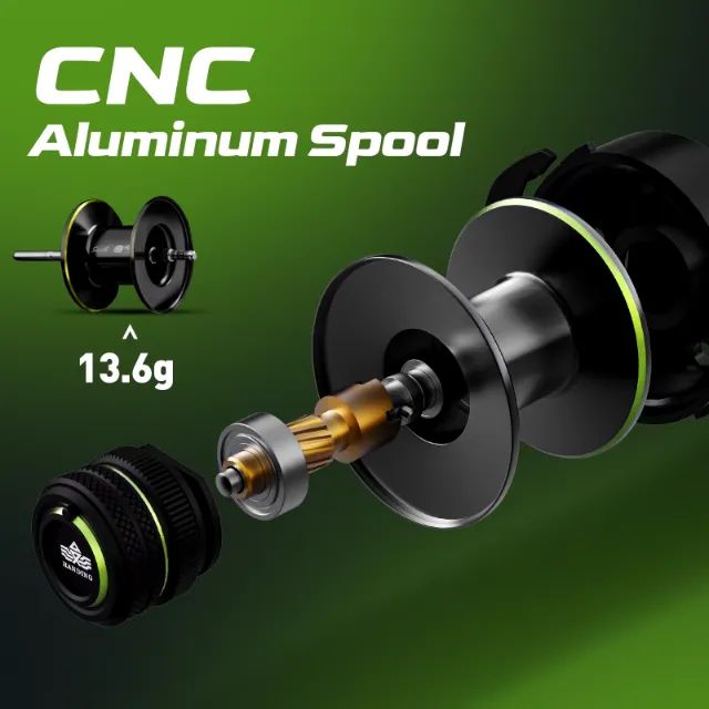 Carretilha Pesca Handing M1 8kg Esquerda - Foto 2