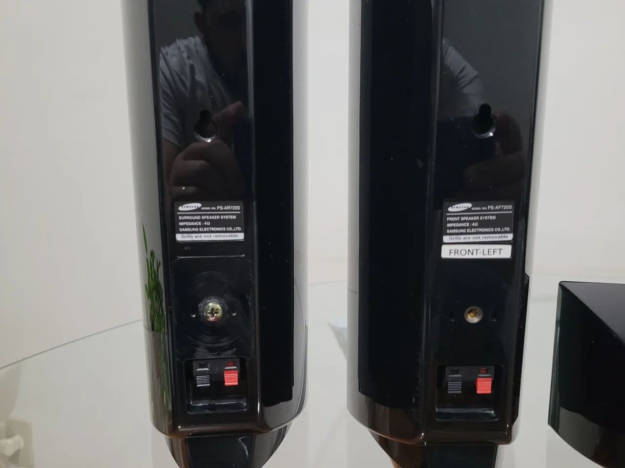 Set of 5 Original Samsung Bookshelf Speakers, 3-Way 120W64522266349697124