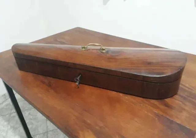 Case Caixão Antigo de Violino - Foto 2