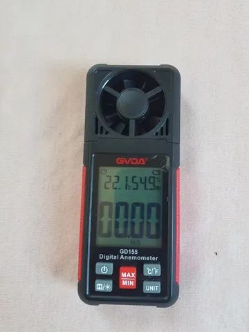 Anemometro termômetro