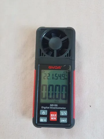 Anemometro termômetro