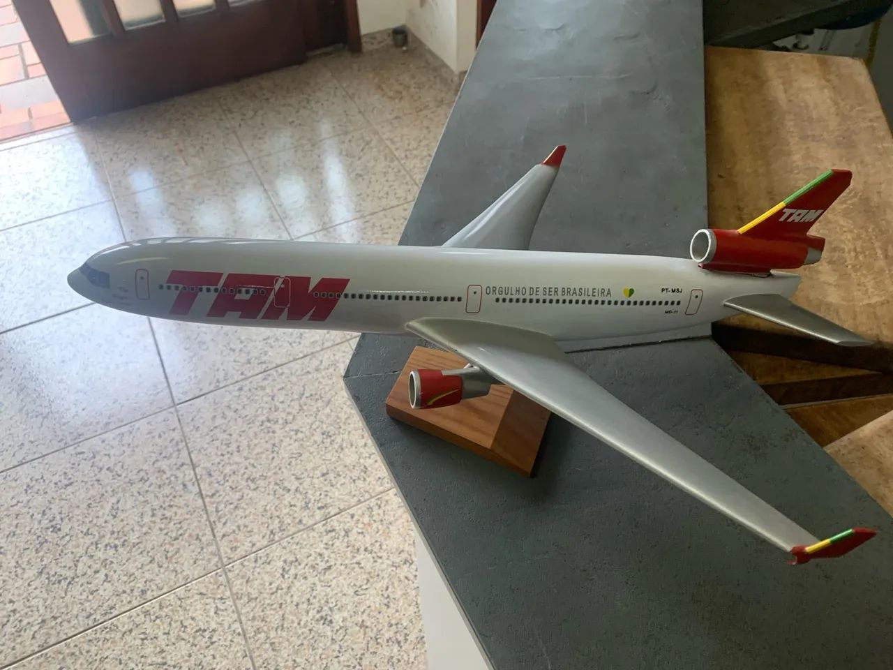 Maquete Avião MD-11 TAM - Foto 3
