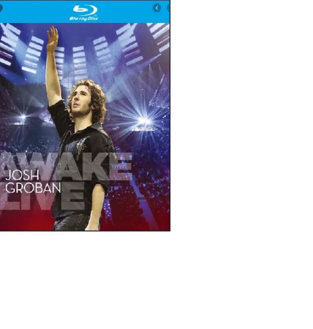 Wake Live - Josh Groban - Musical - DVD Bluray - Usado em bom estado