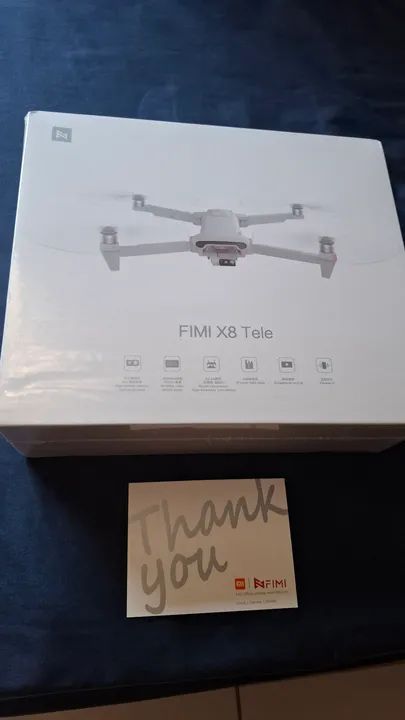 DRONE FIMI TELE 2024 + BATERIA PLUS - LACRADO DUAS CAMERAS ZOOM 30X 4K