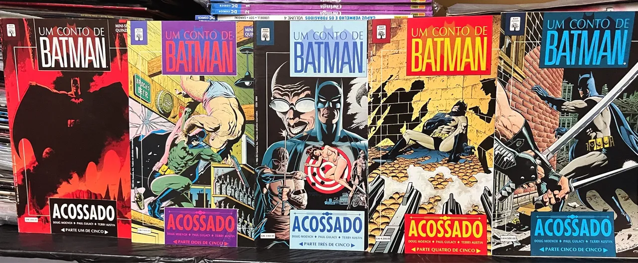 HQ Batman - Um Conto de Batman - Acossado - Edições 1-5