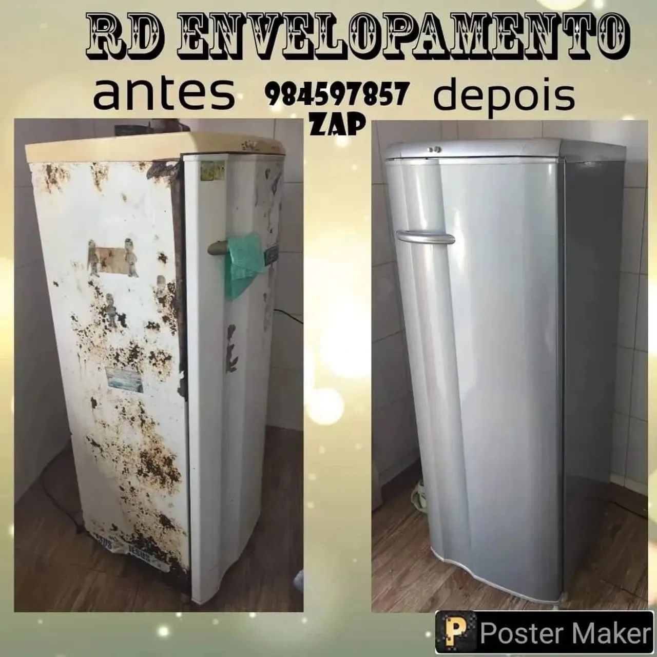 envelopamento e papel de parede 