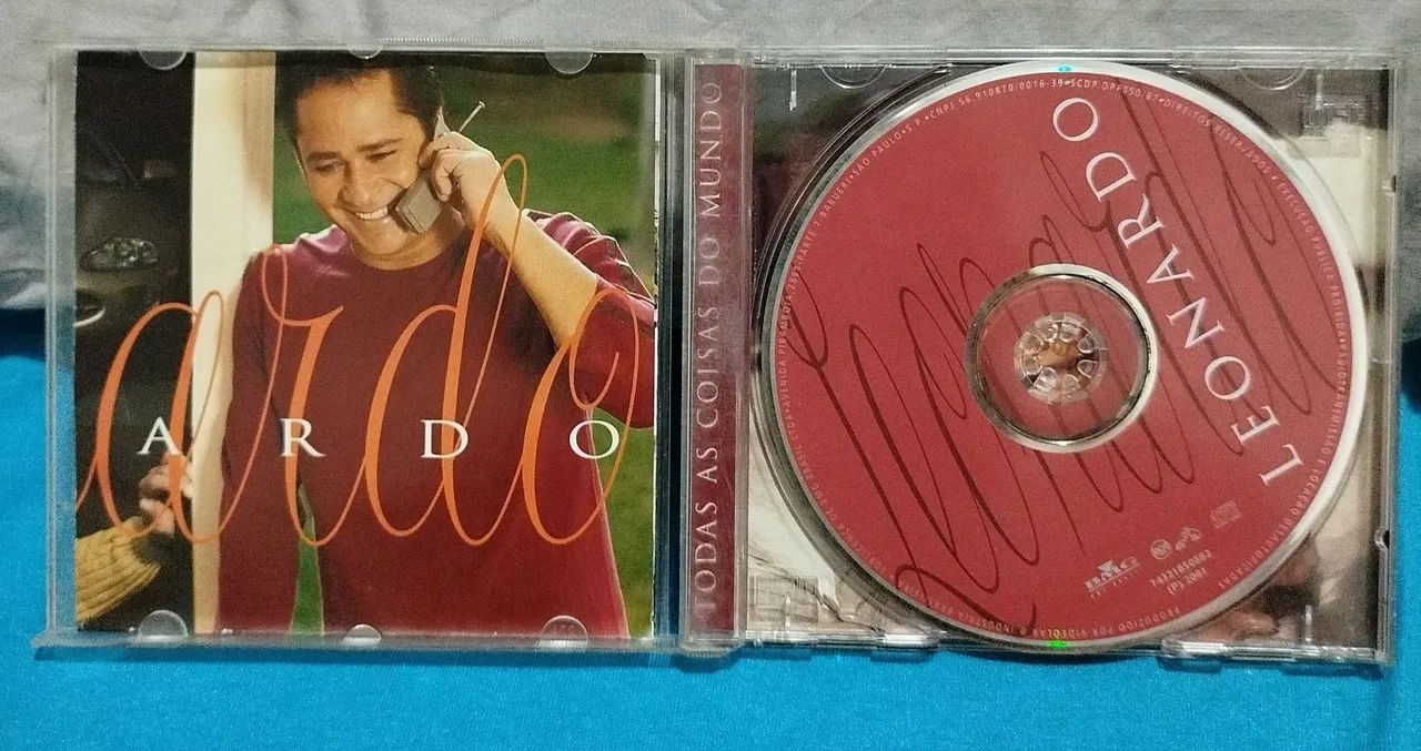 CD Leonardo - Todas as Coisas do Mundo - CDs, DVDs etc - Paço do
