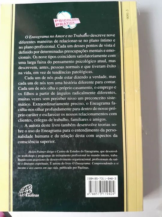 O Eneagrama no Amor e no Trabalho- Helen Palmer - Foto 2