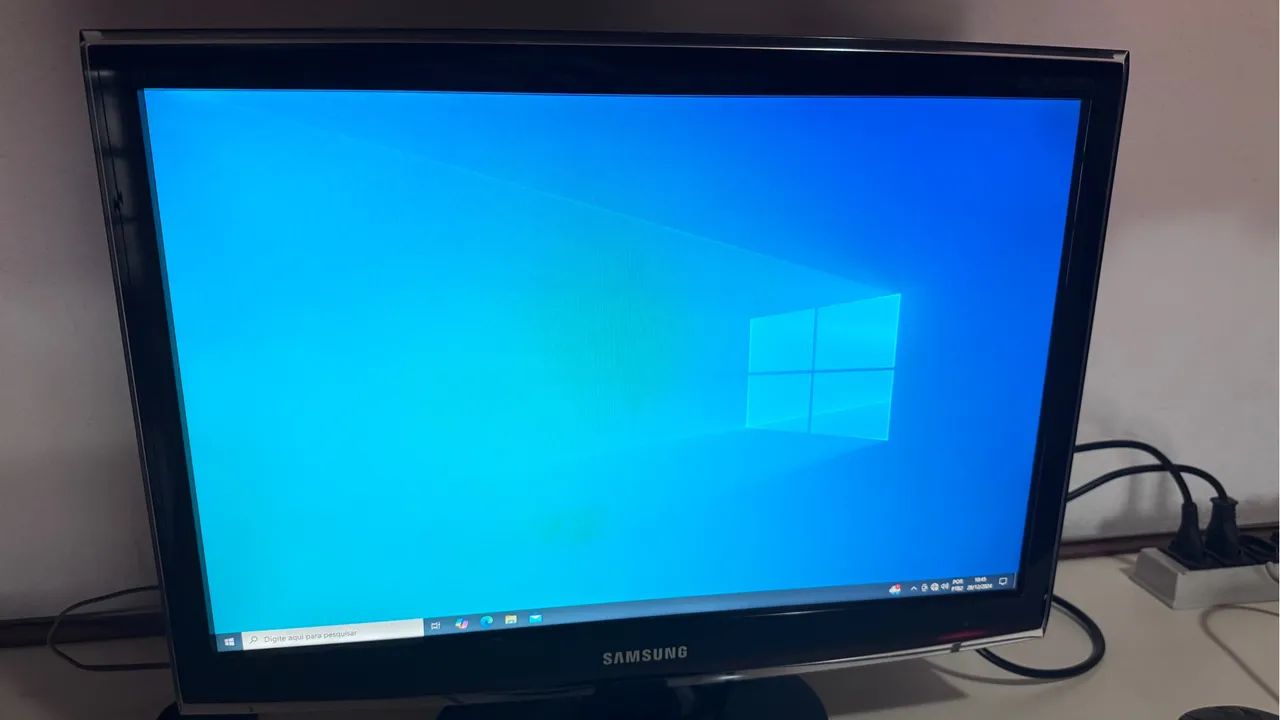 Computador PC Completo Barato + Monitor + Teclado e Mouse - Divido no Cartão de Crédito  - Foto 3