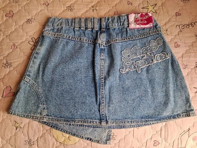 Minissaia Jeans Lilica Ripilica - Tamanho 12 Anos - Foto 5