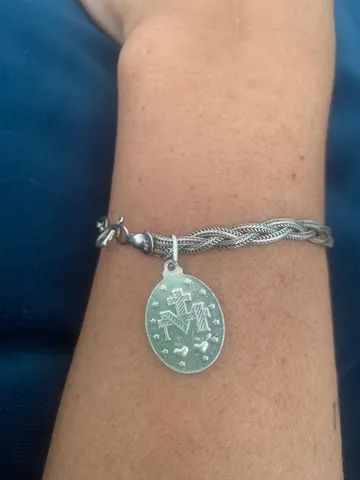 Pulseira de prata 925 - Foto 2