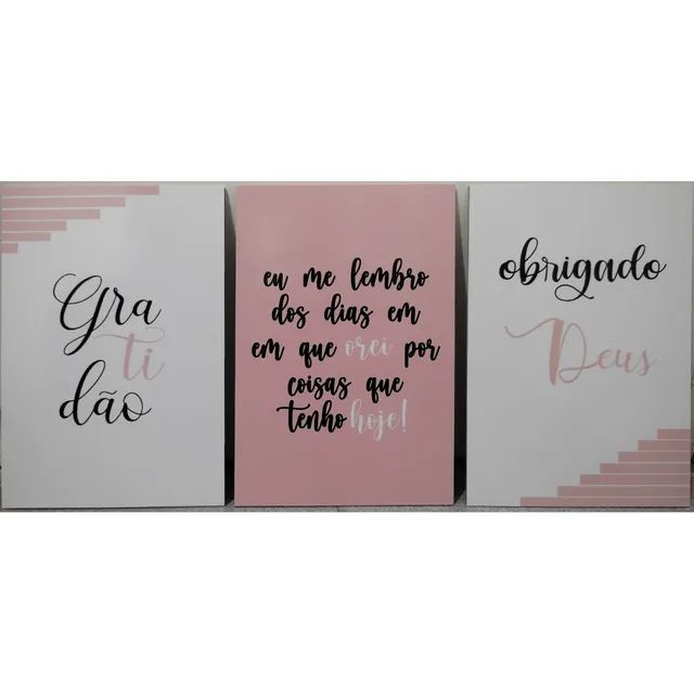 Kit quadros Decorativos 4