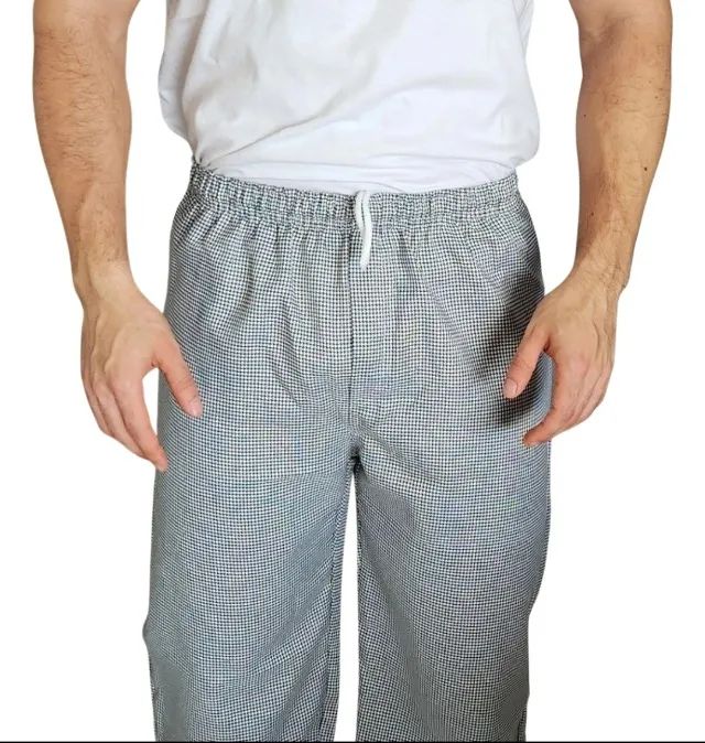 Calça xadrez Chef de Cozinha Gastronomia, Restaurante  - Foto 4