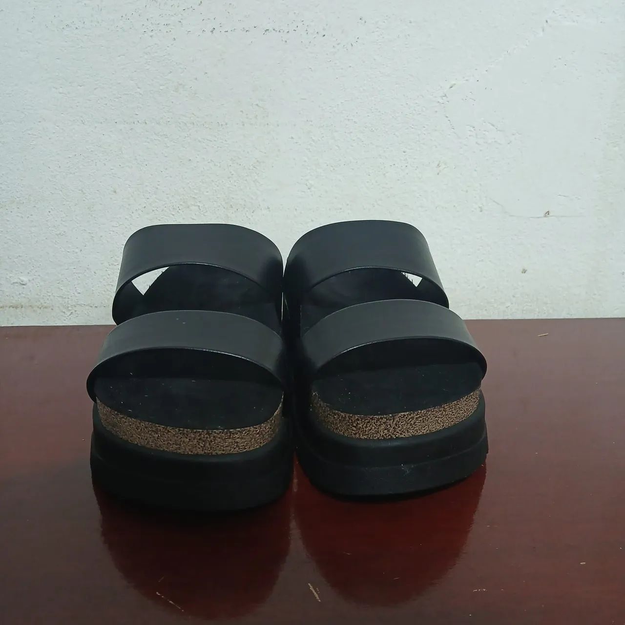 Sandália Moleca Plataforma Preta - Conforto e Estilo! - Foto 2