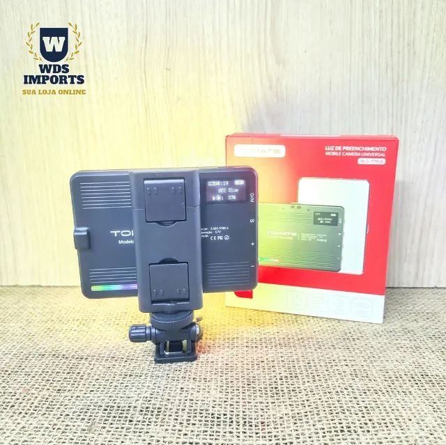 Luz Iluminador de Led para Fotos Vídeos Preenchimento - Foto 4