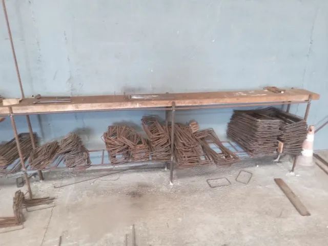 Bancada de dobrar ferro