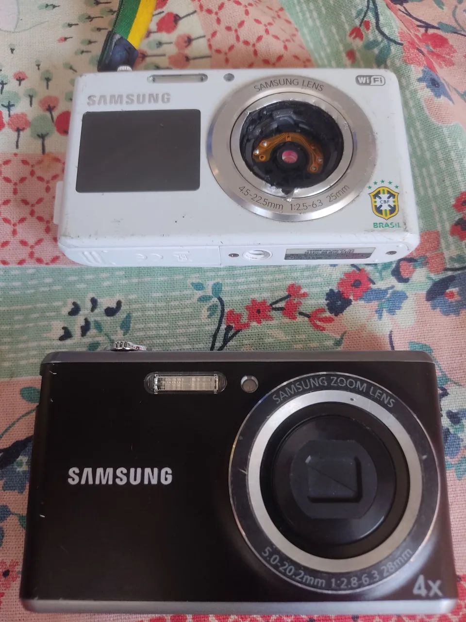 Duas Câmeras Samsung - para peça 