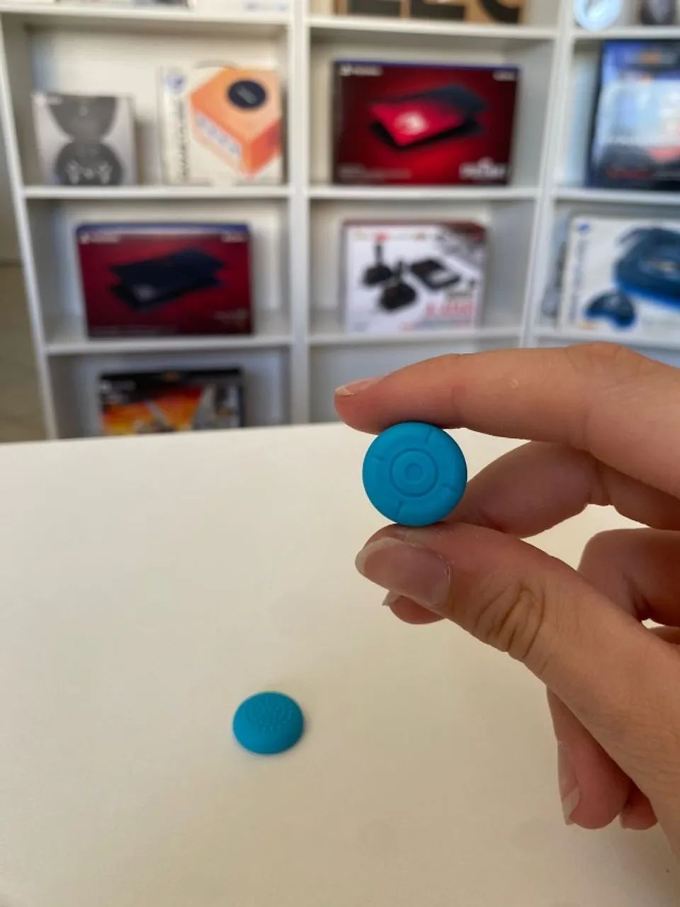 Vendo Par de Grips Azul Semi novo - Foto 3