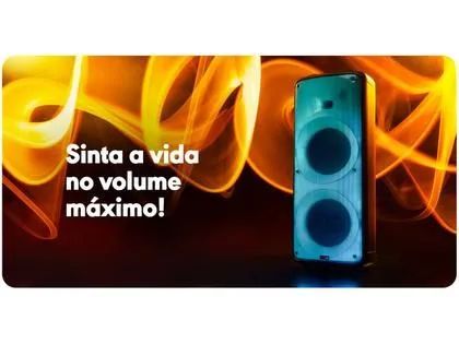 Caixa de Som Amvox 2000w Party Vox Prime Bluetooth - Foto 2