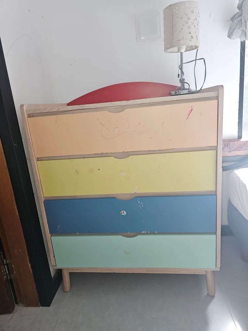 Cômoda arco íris infantil - Foto 2