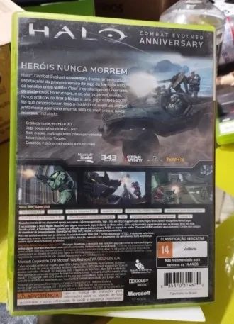 Capa Vazia Halo Anniversary xbox 360 - Foto 4