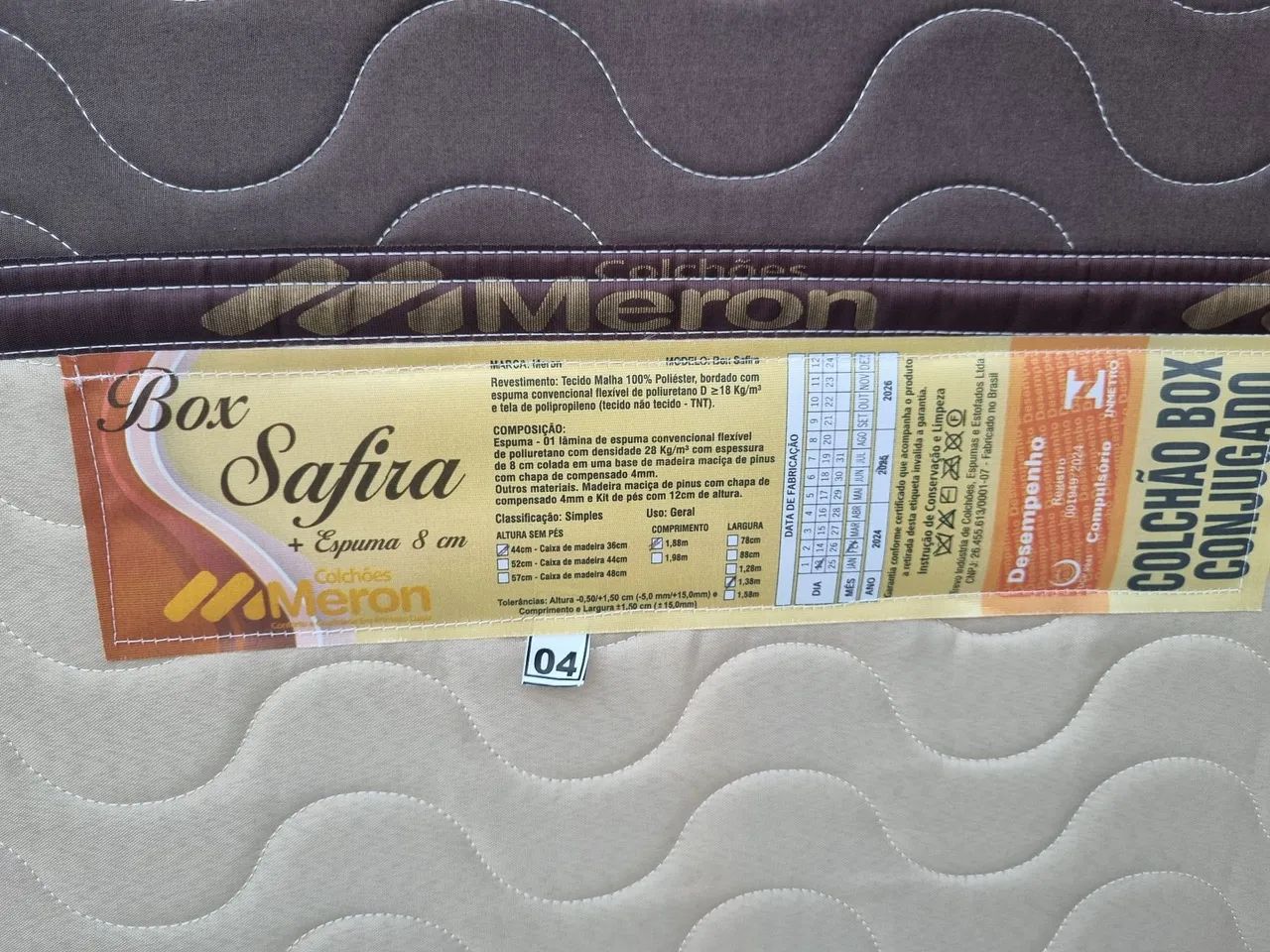 Cama Box de casal 