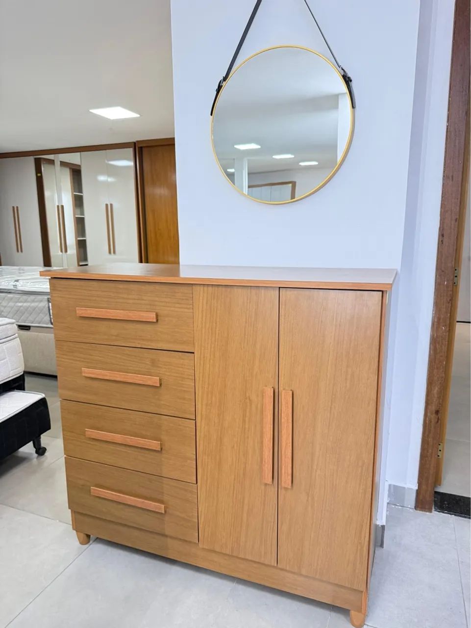 CÔMODA DUBAI NOVA E MONTAGEM GRÁTIS 