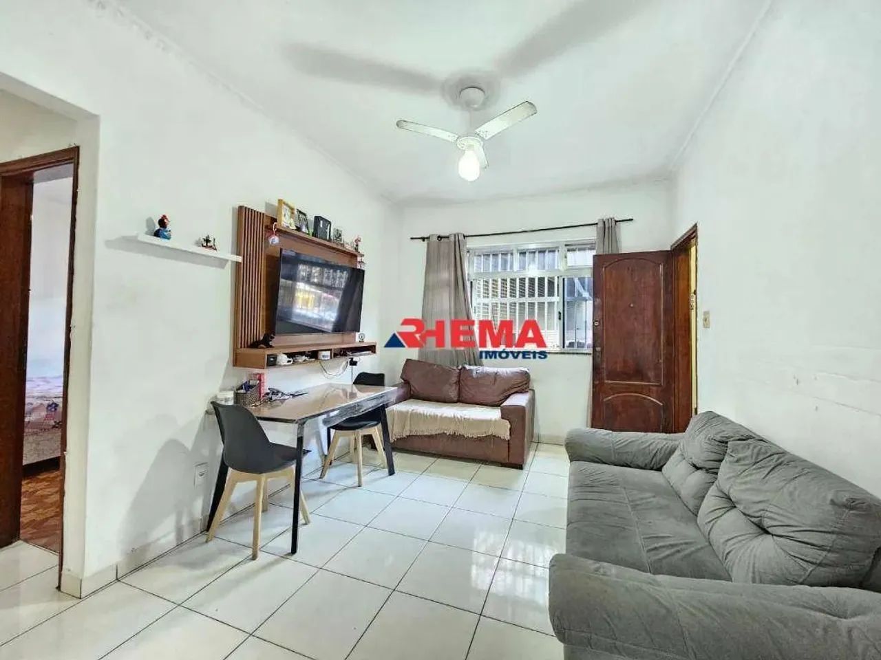 Apartamento com 2 dormitórios para alugar, 56 m² por R$ 2.500,02/mês - Vila Matias - Santo - Foto 3