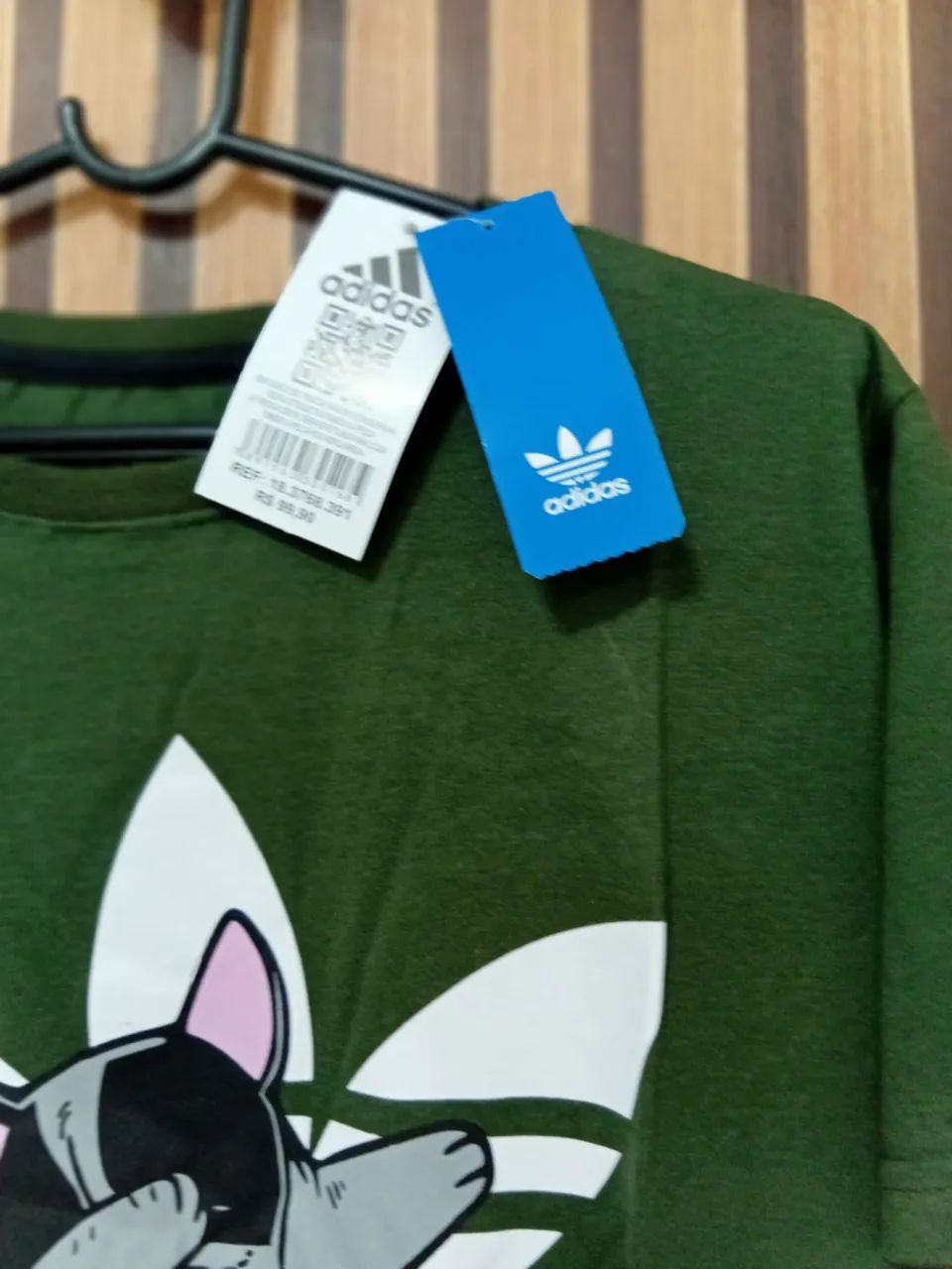 Camiseta Adidas Original Tam. M - Foto 3
