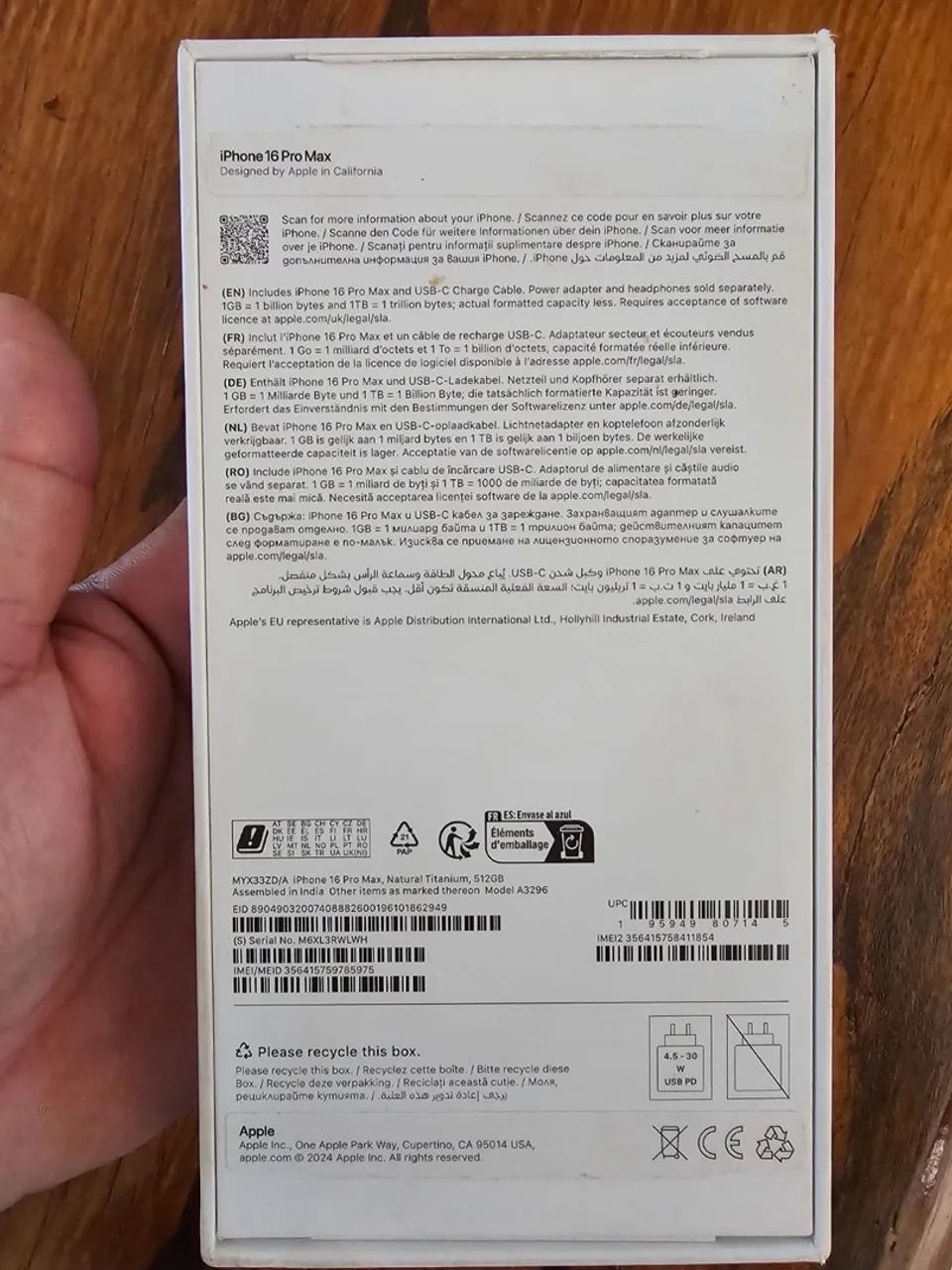 iPhone 16 pro Max 512 - Foto 3