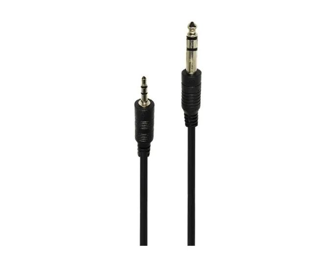 Cabo Auxiliar P2+P10 Audio 3 Mt N456  - Foto 2