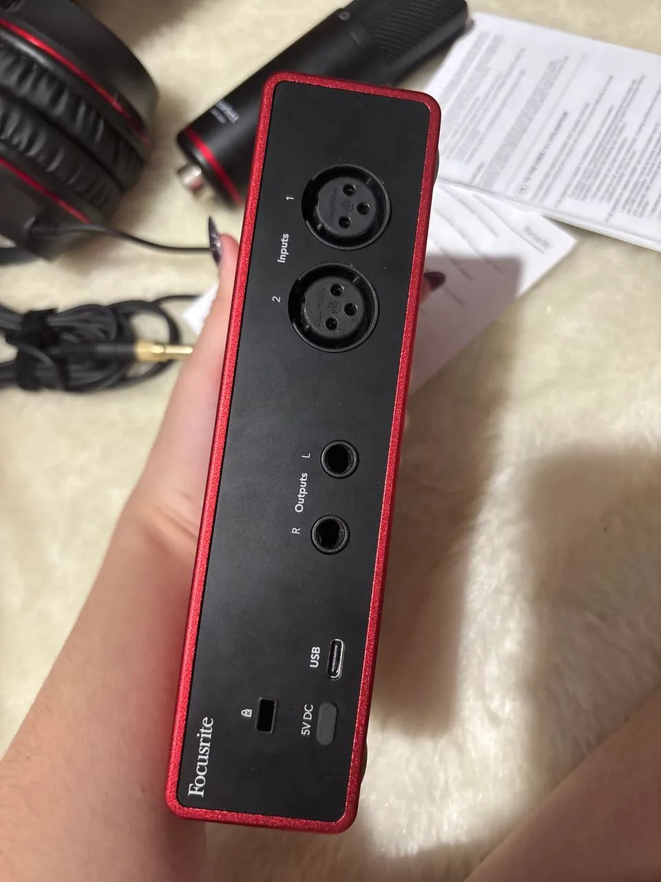 Home studio focusrite scarlet 2i2 4th - Foto 5