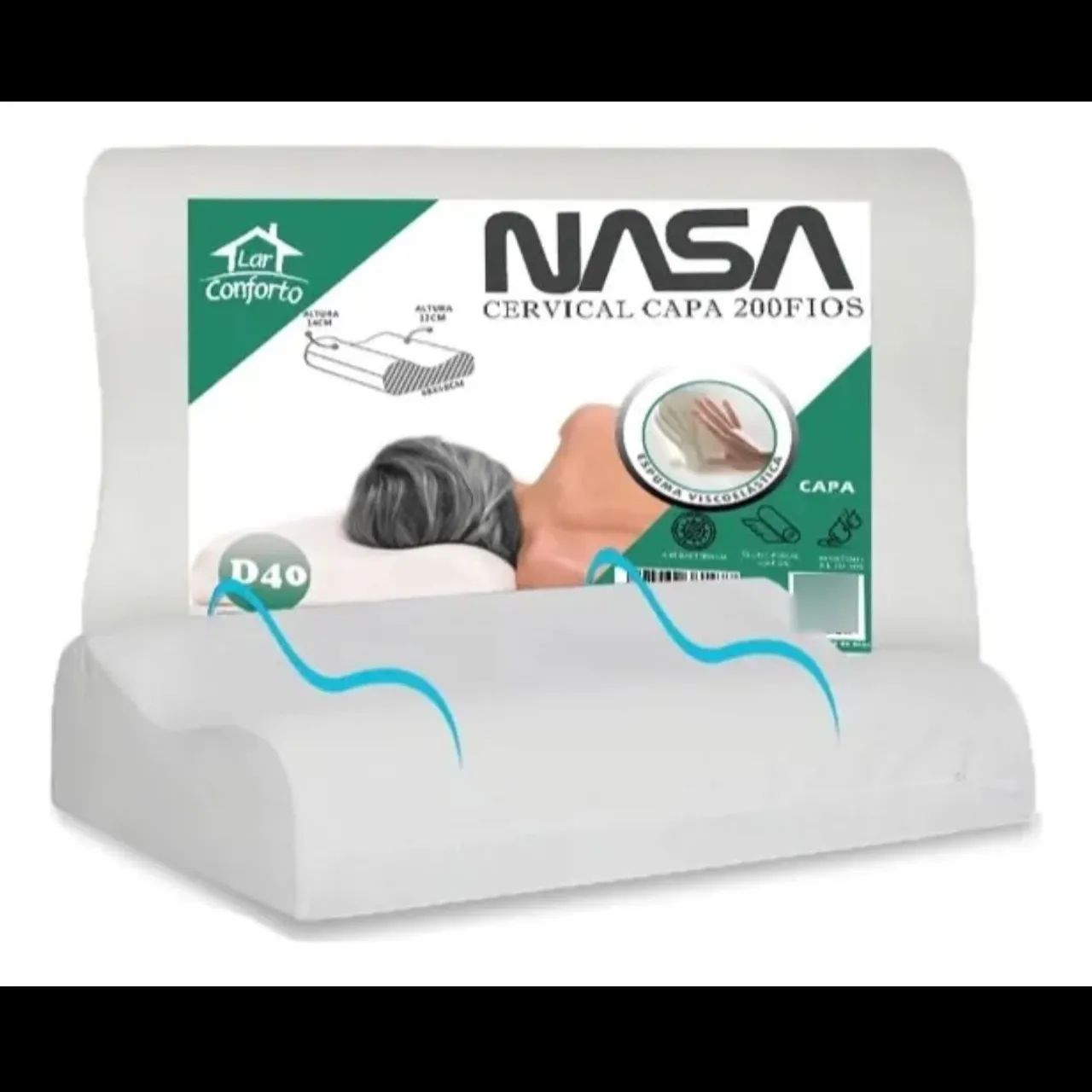 travesseiro nasa cervical ortopédico