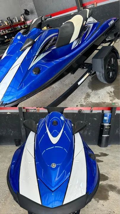 Jet Ski Yamaha VX cruser 1100- WaveRunner - Azul - Foto 4