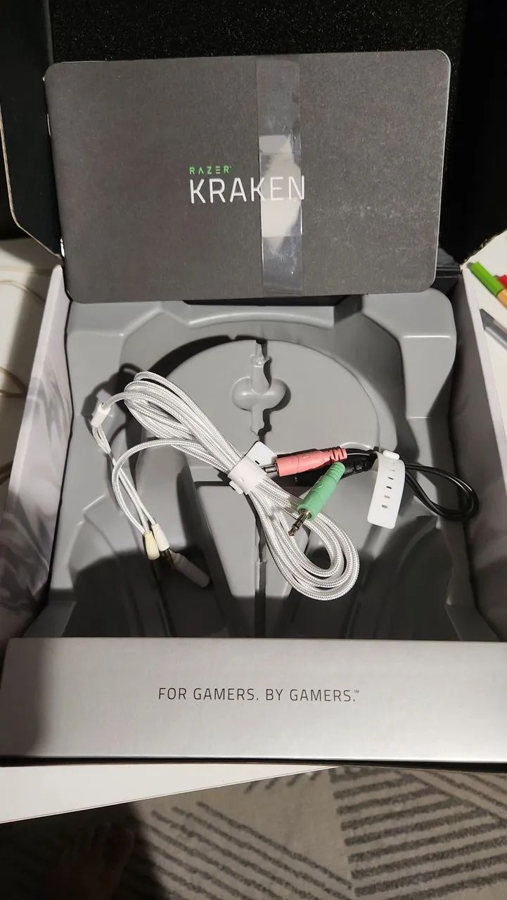 Headphone Razer com capa protetora hyper X premium - Qualidade e Conforto! - Foto 5
