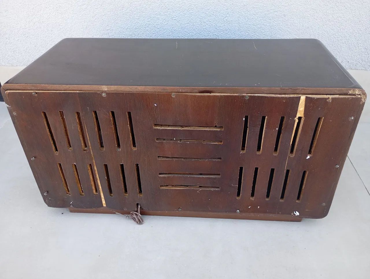 Rádio a válvulas antigo Americano rádio válvulado - Foto 4