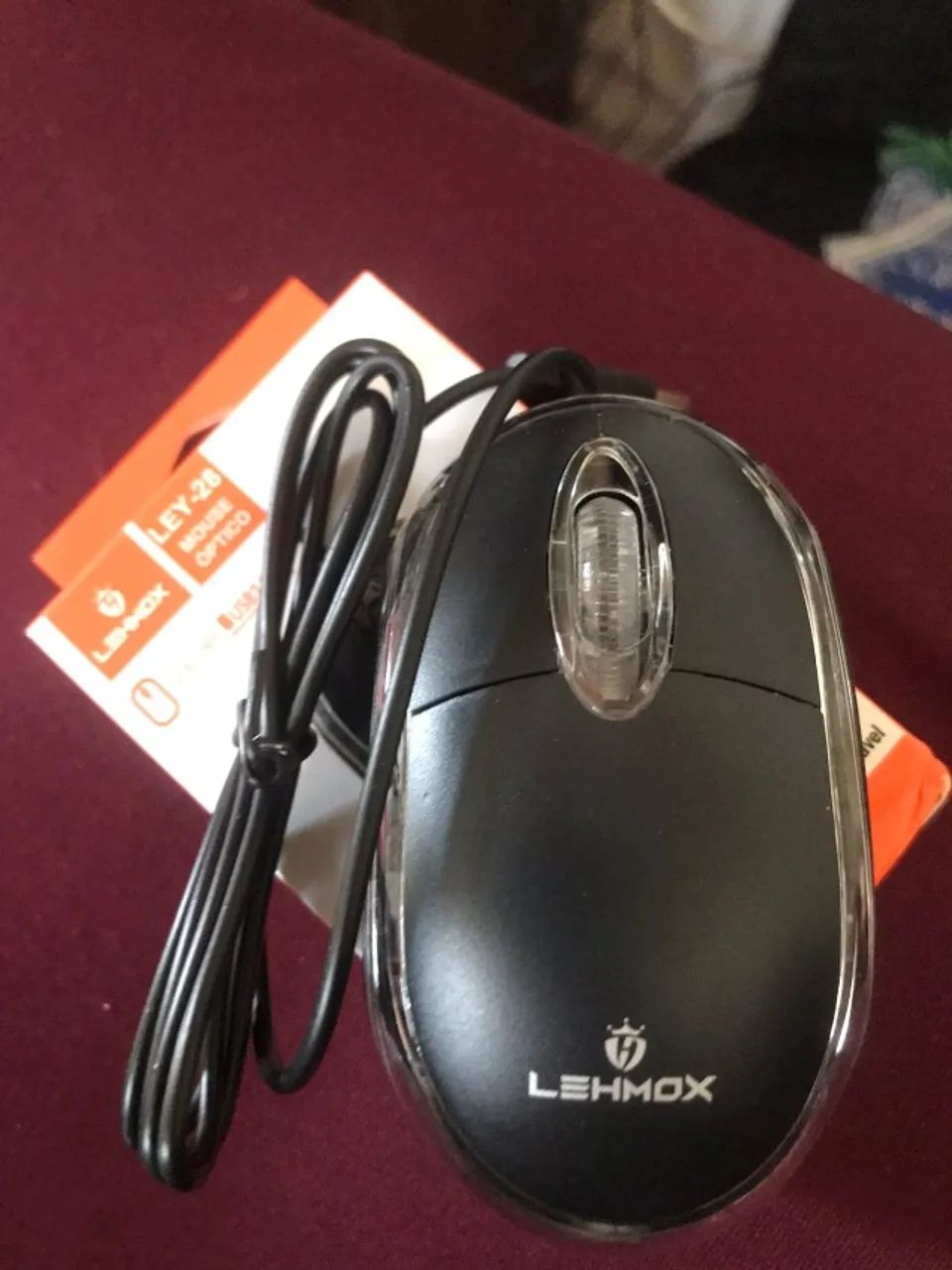 Mouse Usb Com Fio Óptico Novo - Garantia - Foto 2