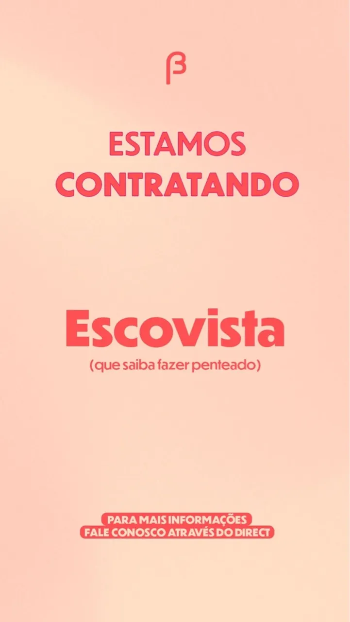 Escovista para Salão de Beleza