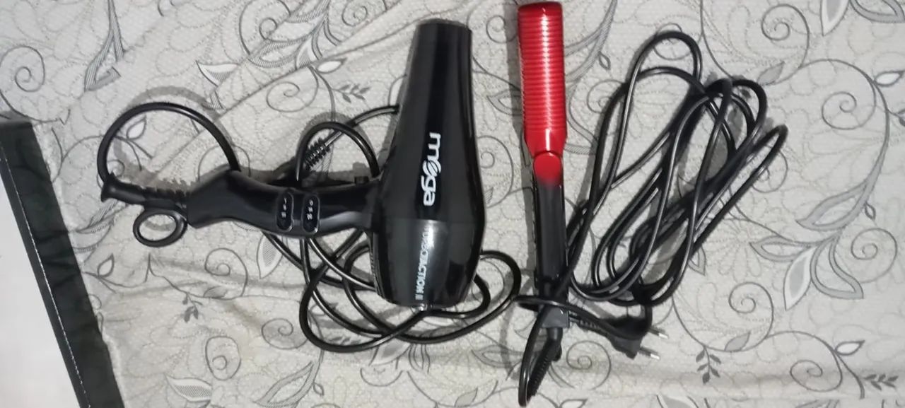 Secador e chapinha..